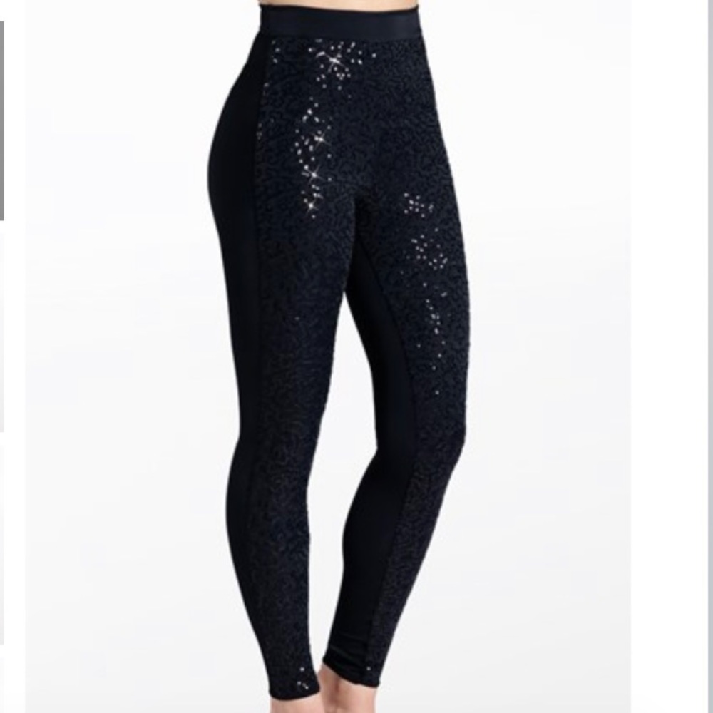 Balera Performance Black Sequin Leggings